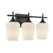 Savoy House - 8-6030-3-BK - Three Light Bathroom Vanity - Octave
