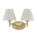 Savoy House - 8-6081-2-127 - Two Light Bathroom Vanity - Rosa - Noble Brass