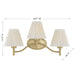 Savoy House - 8-6081-3-127 - Three Light Bathroom Vanity - Rosa - Noble Brass