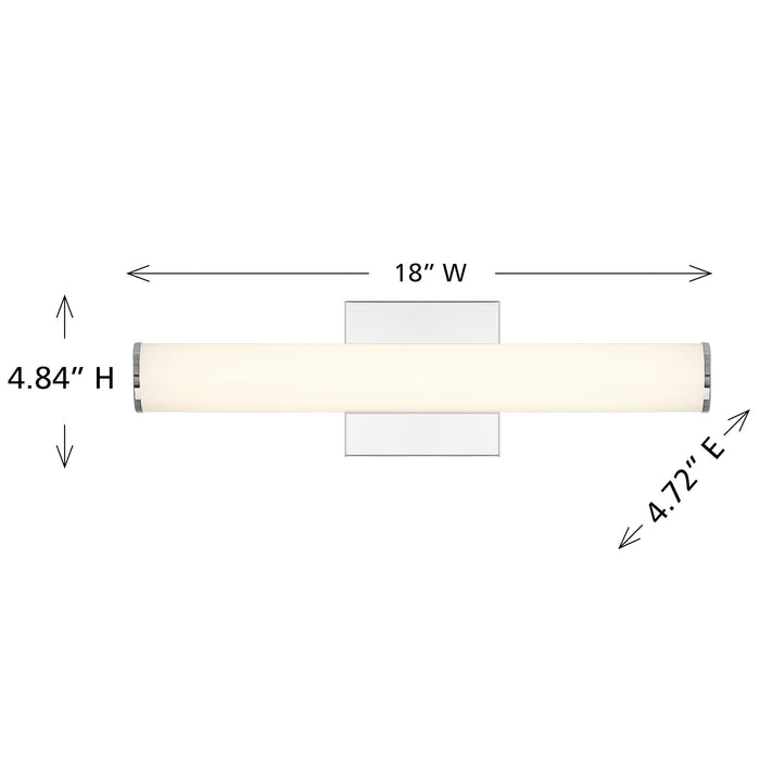 Savoy House - 8-8888-18-CH - LED Vanity - Colt - Chrome