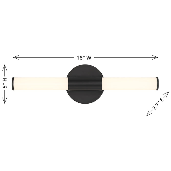 Savoy House - 8-9999-18-BK - LED Vanity - Connor - Matte Black