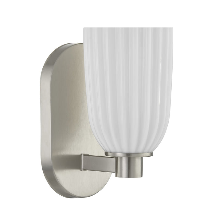 Savoy House - 9-1245-1-SN - One Light Wall Sconce - Baldwin - Satin Nickel