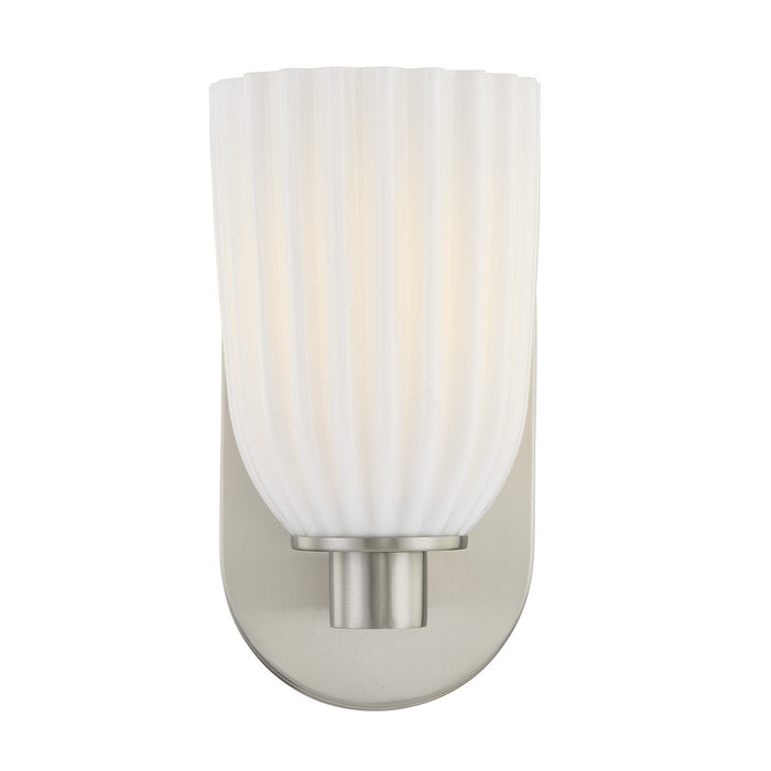 Savoy House - 9-1245-1-SN - One Light Wall Sconce - Baldwin - Satin Nickel