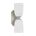 Savoy House - 9-1245-2-SN - Two Light Wall Sconce - Baldwin - Satin Nickel