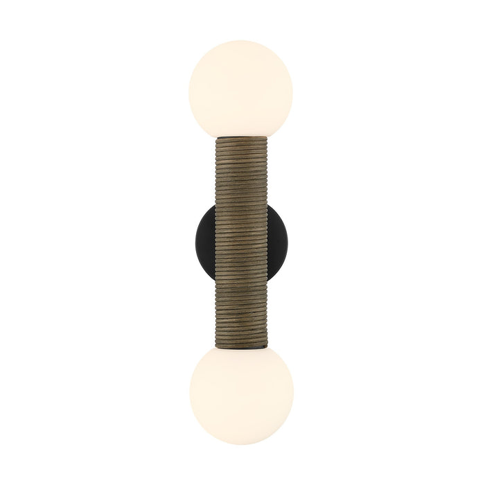 Savoy House - 9-4081-2-BK - Two Light Wall Sconce - Jarrell - Matte Black