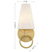 Savoy House - 9-4700-1-322 - One Light Wall Sconce - Wilkes - Warm Brass