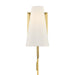 Savoy House - 9-4704CP-1-322 - One Light Wall Sconce - Wilkes - Warm Brass