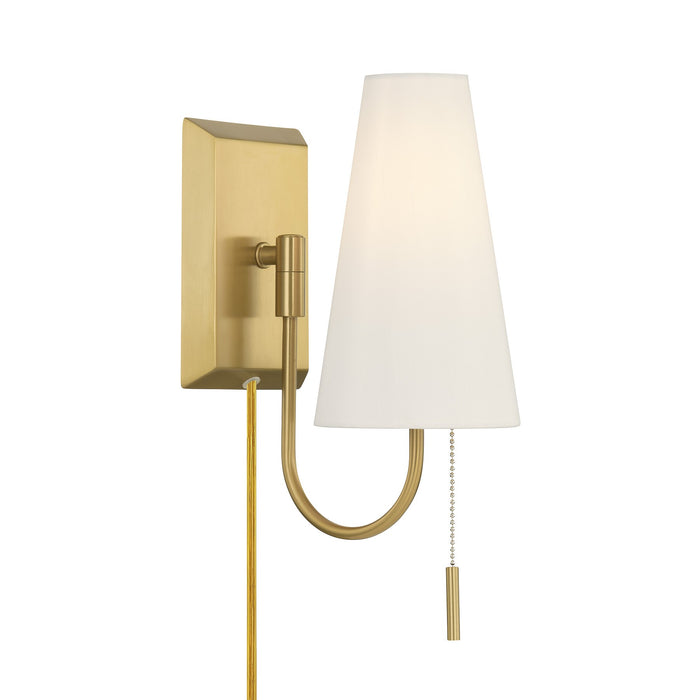 Savoy House - 9-4704CP-1-322 - One Light Wall Sconce - Wilkes - Warm Brass
