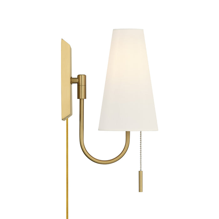 Savoy House - 9-4704CP-1-322 - One Light Wall Sconce - Wilkes - Warm Brass