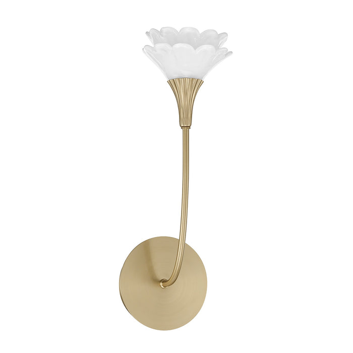 Savoy House - 9-5081-1-127 - One Light Wall Sconce - Florena - Noble Brass