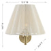 Savoy House - 9-6082CP-1-127 - One Light Wall Sconce - Rosa - Noble Brass