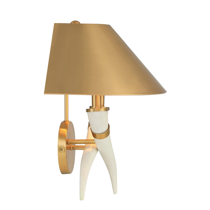 Savoy House - 9-6301-2-322 - Two Light Wall Sconce - Hearne - Warm Brass