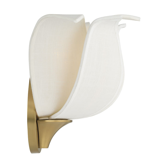 Savoy House - 9-7164-1-322 - One Light Wall Sconce - Elsie - Warm Brass