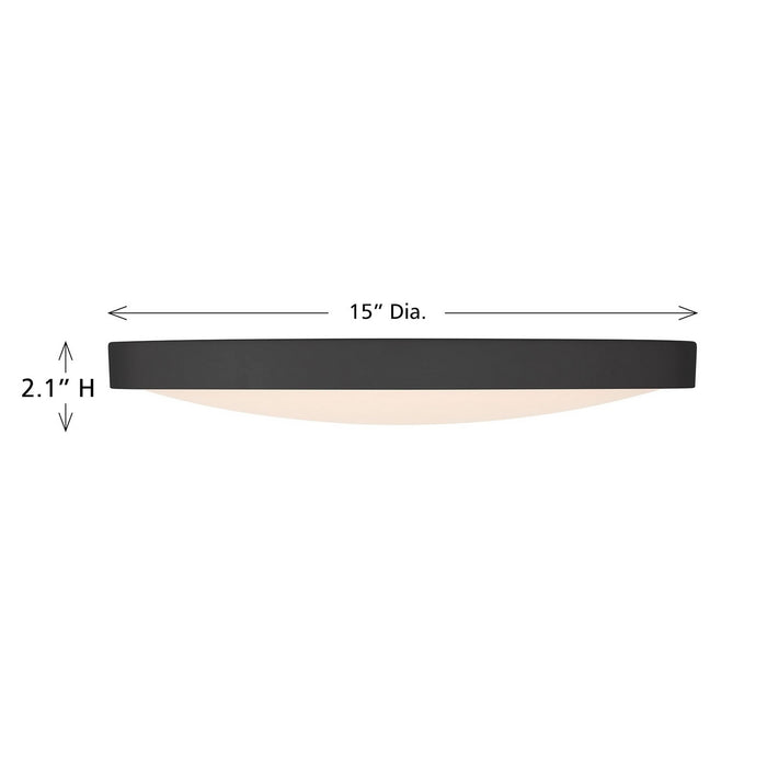 Savoy House - 6-3333-15-BK - LED Flush Mount - Black