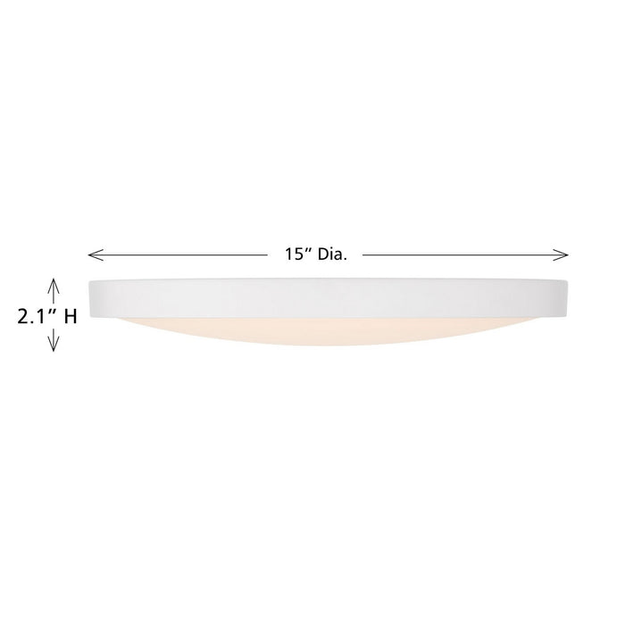 Savoy House - 6-3333-15-WH - LED Flush Mount - White