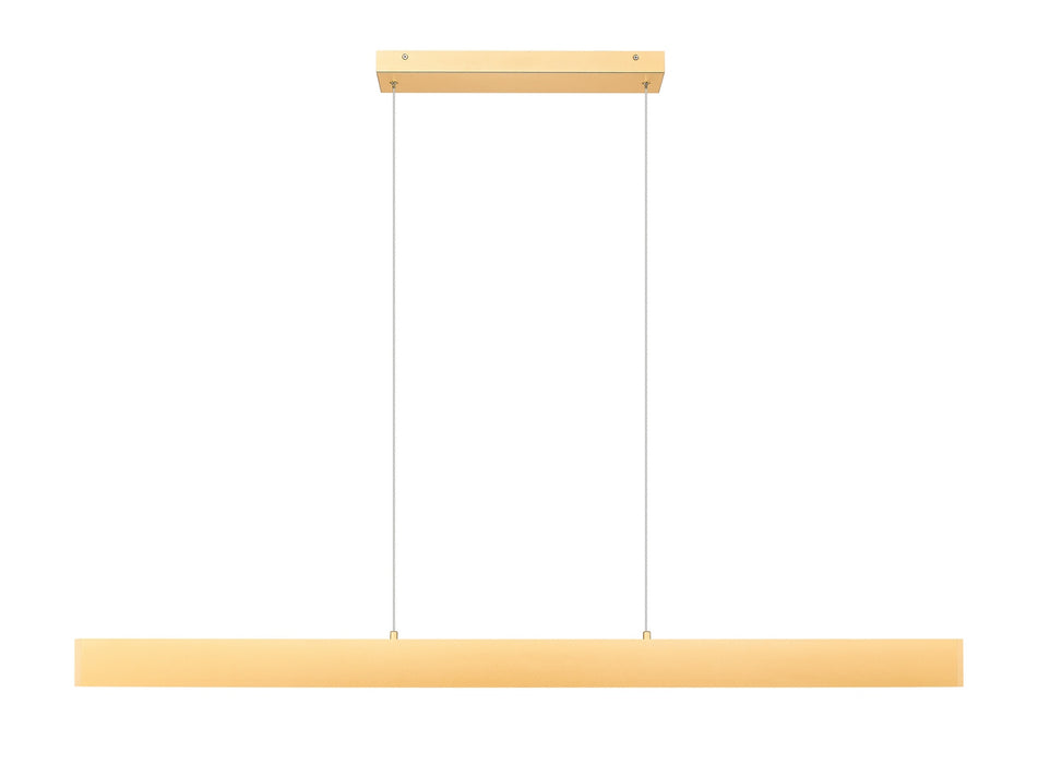 Z-Lite - 1016-55L-GLD-LED - LED Linear Chandelier - Hudson - Gold