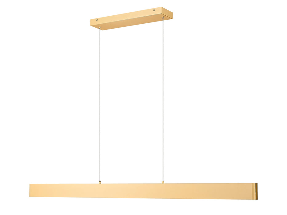 Z-Lite - 1016-55L-GLD-LED - LED Linear Chandelier - Hudson - Gold