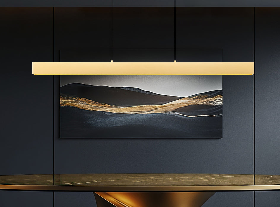 Z-Lite - 1016-55L-GLD-LED - LED Linear Chandelier - Hudson - Gold