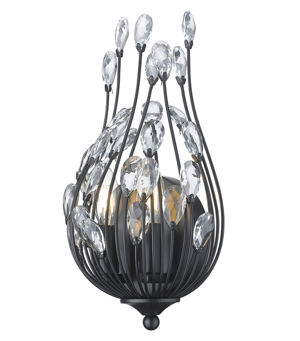 Z-Lite - 1957-2S-MB - Two Light Wall Sconce - Gabriella - Matte Black