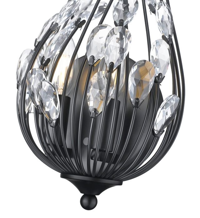 Z-Lite - 1957-2S-MB - Two Light Wall Sconce - Gabriella - Matte Black