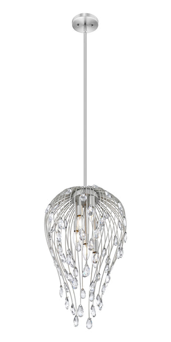 Z-Lite - 1957P15-BN - Five Light Pendant - Gabriella - Brushed Nickel