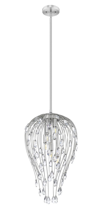 Z-Lite - 1957P15-BN - Five Light Pendant - Gabriella - Brushed Nickel
