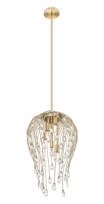 Z-Lite - 1957P15-MGLD - Five Light Pendant - Gabriella - Modern Gold