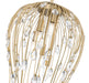 Z-Lite - 1957P15-MGLD - Five Light Pendant - Gabriella - Modern Gold