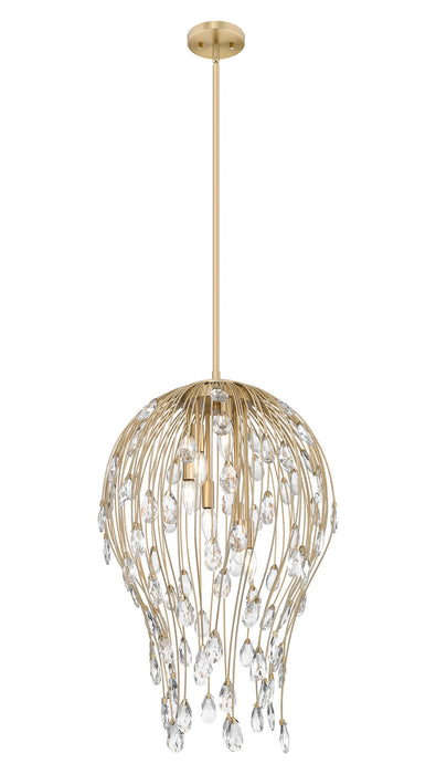 Z-Lite - 1957P18-MGLD - Six Light Pendant - Gabriella - Modern Gold