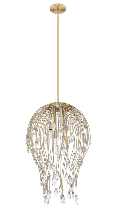 Z-Lite - 1957P18-MGLD - Six Light Pendant - Gabriella - Modern Gold