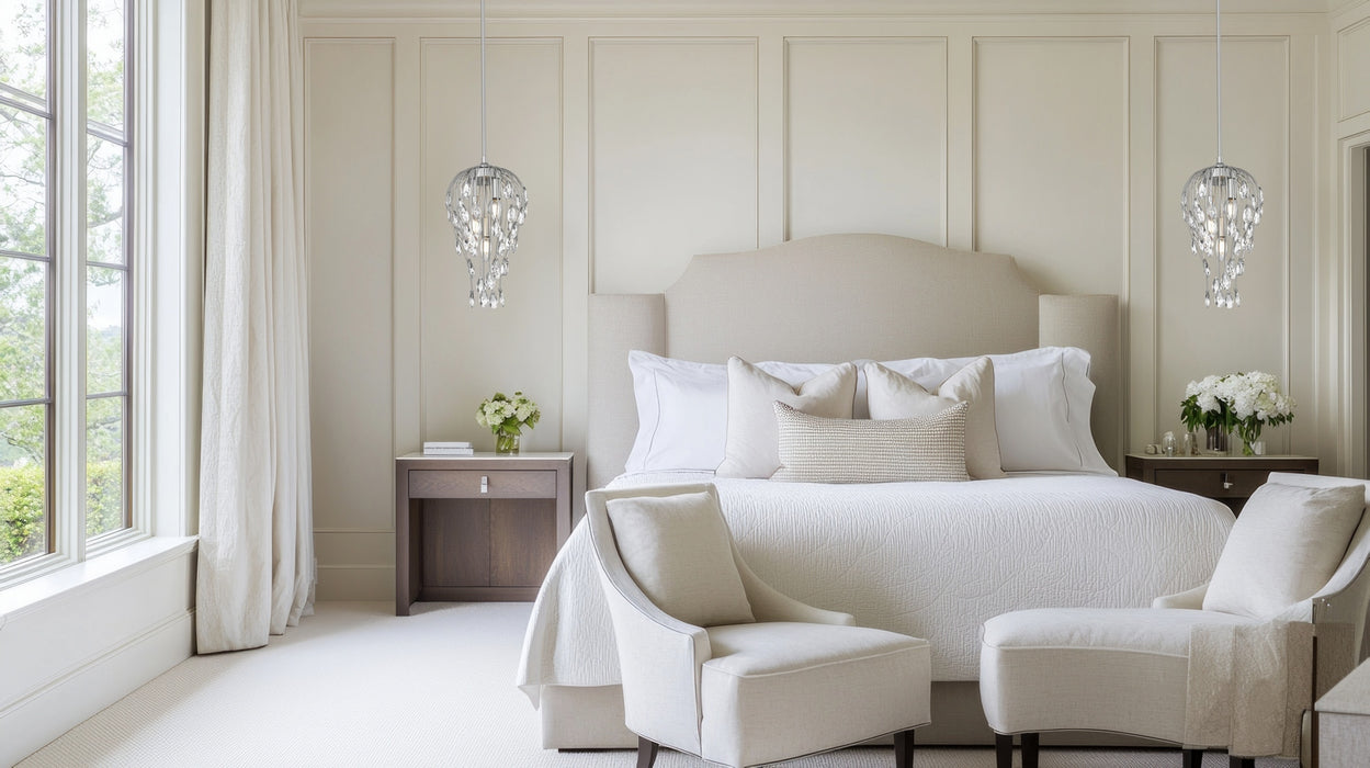 Z-Lite - 1957P9-BN - Three Light Pendant - Gabriella - Brushed Nickel