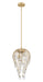 Z-Lite - 1957P9-MGLD - Three Light Pendant - Gabriella - Modern Gold
