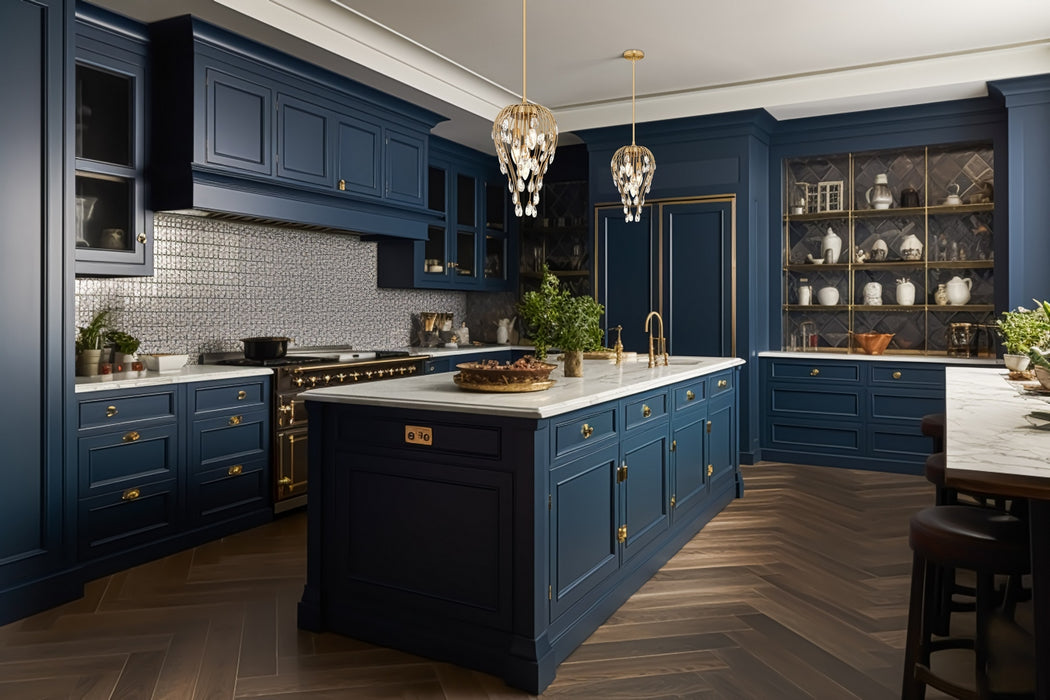 Z-Lite - 1957P9-MGLD - Three Light Pendant - Gabriella - Modern Gold