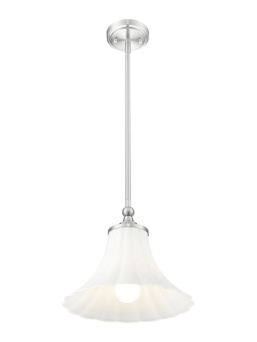 Z-Lite - 1958P12-BN - One Light Pendant - Fleur - Brushed Nickel