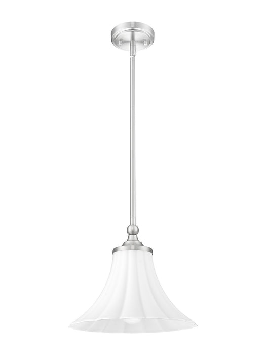 Z-Lite - 1958P12-BN - One Light Pendant - Fleur - Brushed Nickel