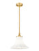 Z-Lite - 1958P12-MGLD - One Light Pendant - Fleur - Modern Gold