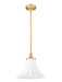Z-Lite - 1958P12-MGLD - One Light Pendant - Fleur - Modern Gold