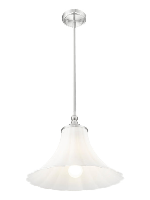 Z-Lite - 1958P16-BN - One Light Pendant - Fleur - Brushed Nickel