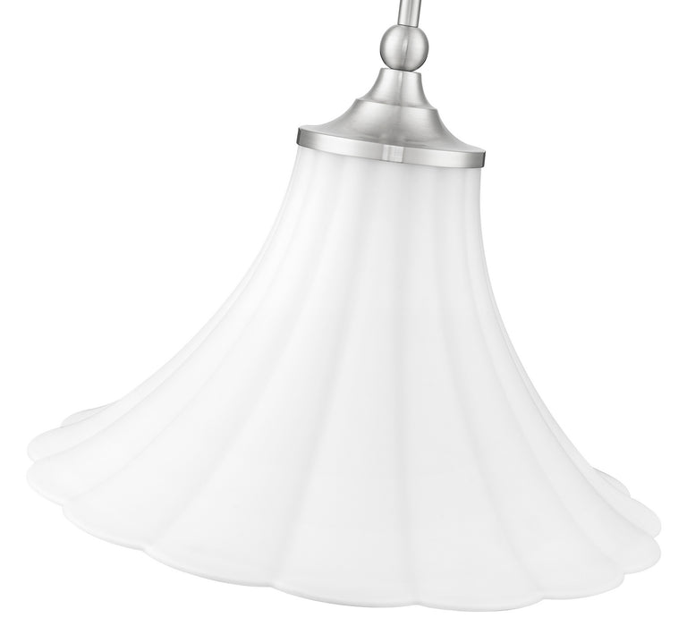 Z-Lite - 1958P16-BN - One Light Pendant - Fleur - Brushed Nickel