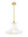 Z-Lite - 1958P16-MGLD - One Light Pendant - Fleur - Modern Gold