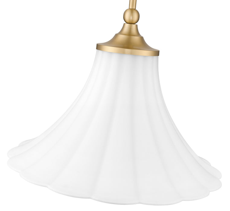 Z-Lite - 1958P16-MGLD - One Light Pendant - Fleur - Modern Gold