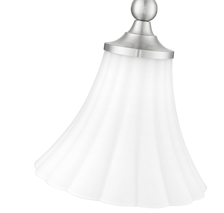 Z-Lite - 1958P8-BN - One Light Pendant - Fleur - Brushed Nickel