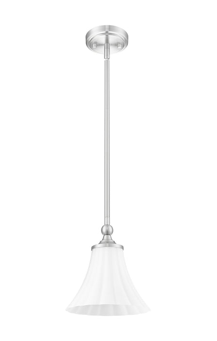 Z-Lite - 1958P8-BN - One Light Pendant - Fleur - Brushed Nickel