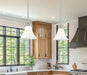 Z-Lite - 1958P8-BN - One Light Pendant - Fleur - Brushed Nickel