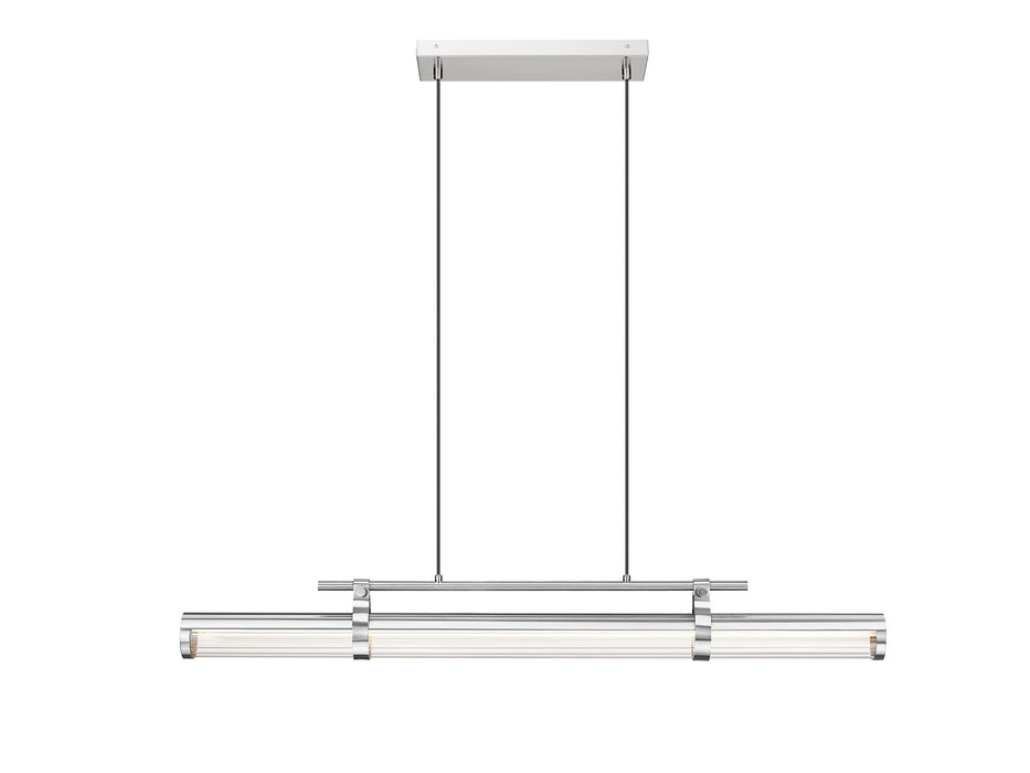 Z-Lite - 1959-44L-BN-LED - LED Linear Chandelier - Benoit - Brushed Nickel