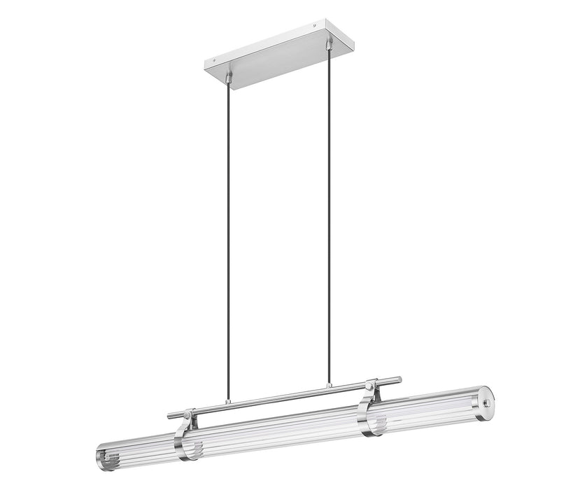 Z-Lite - 1959-44L-BN-LED - LED Linear Chandelier - Benoit - Brushed Nickel