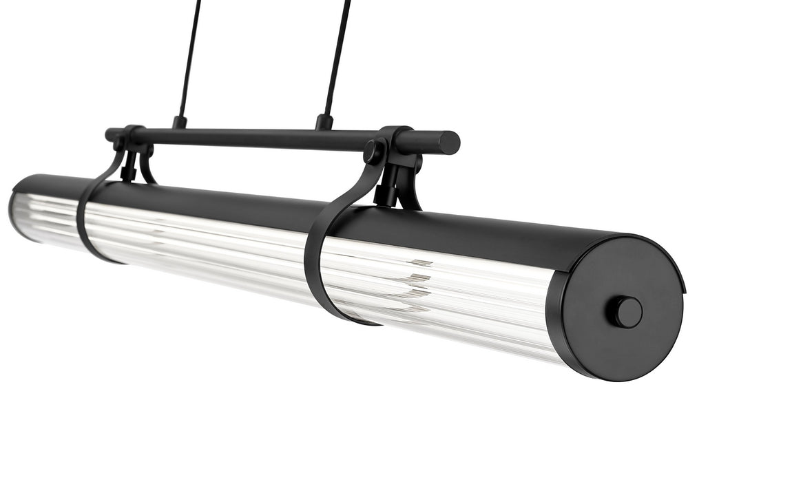 Z-Lite - 1959-44L-MB-LED - LED Linear Chandelier - Benoit - Matte Black