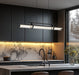 Z-Lite - 1959-44L-MB-LED - LED Linear Chandelier - Benoit - Matte Black