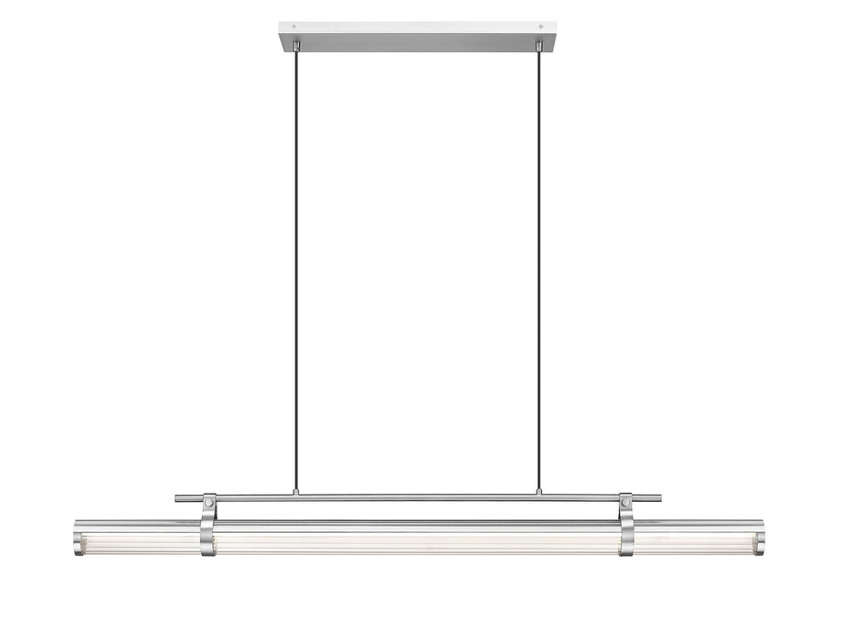 Z-Lite - 1959-54L-BN-LED - LED Linear Chandelier - Benoit - Brushed Nickel