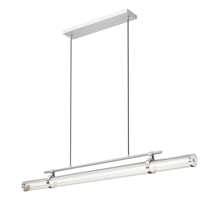 Z-Lite - 1959-54L-BN-LED - LED Linear Chandelier - Benoit - Brushed Nickel